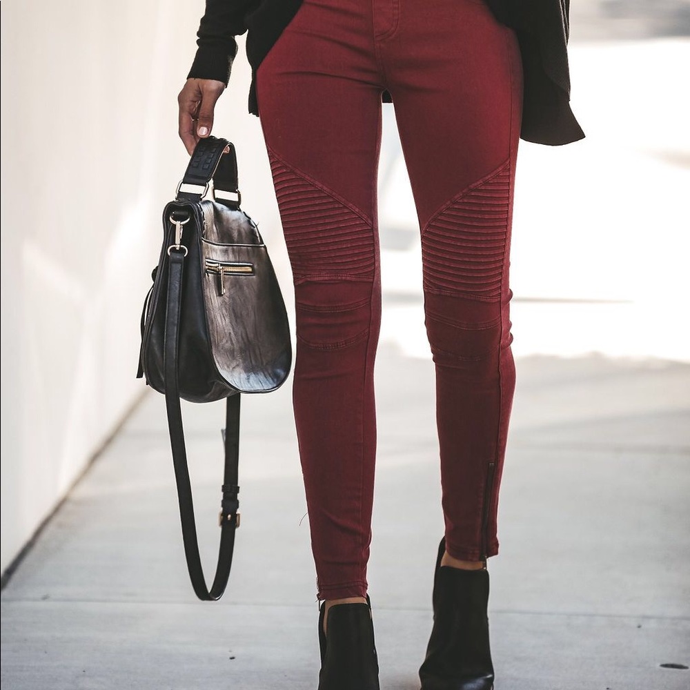 VICI Piper Jegging - Burgundy